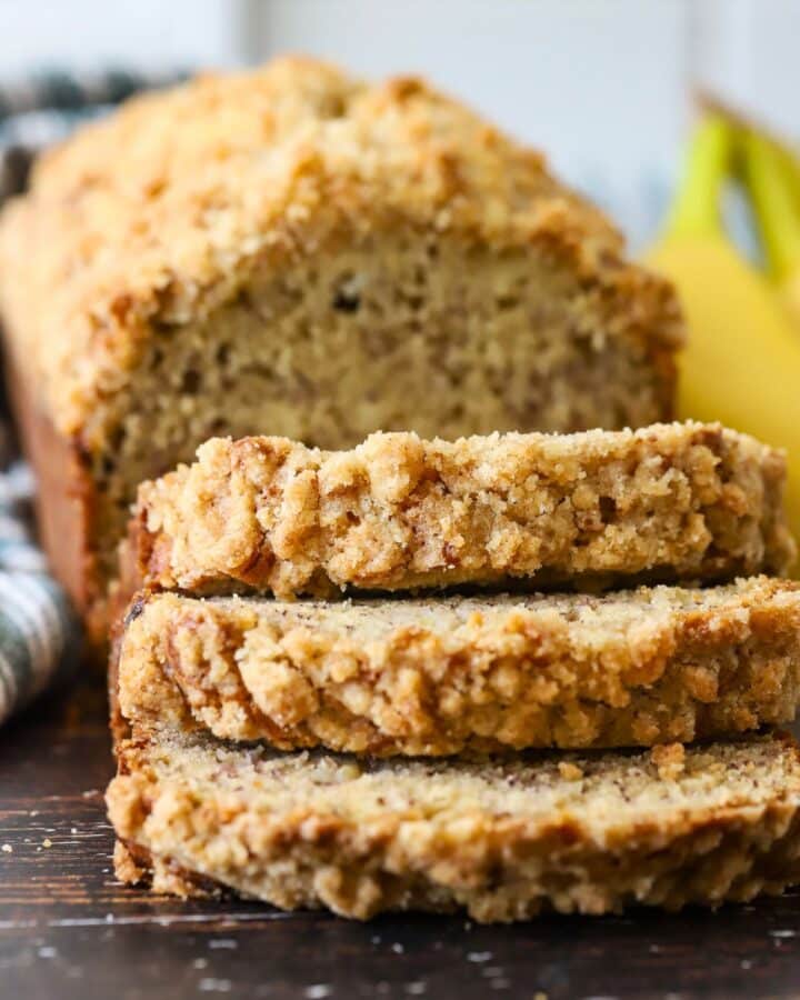 Best Banana Bread Recipe With Streusel Topping Suburban Simplicity