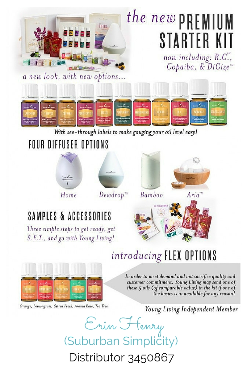 Young Living Starter Kits - Suburban Simplicity