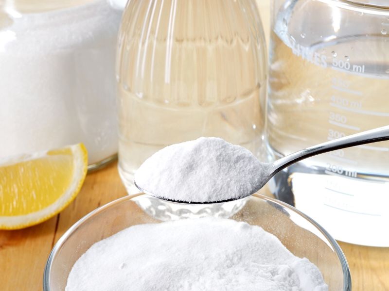 Ingredients to make an all-natural cleaner