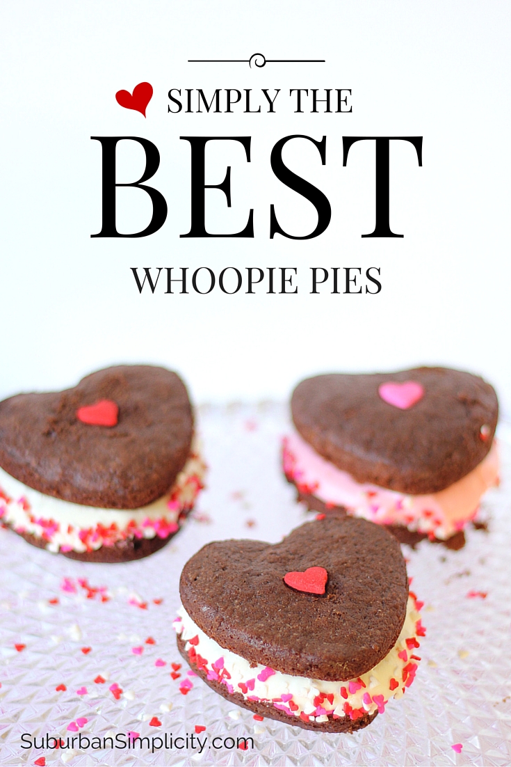 Simply the best Whoopie Pies. An oh, so yummy chocolate cake with creme filling.