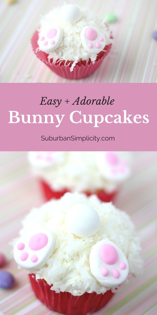 Easy And Adorable Bunny Cupcakes Easter Dessert Idea