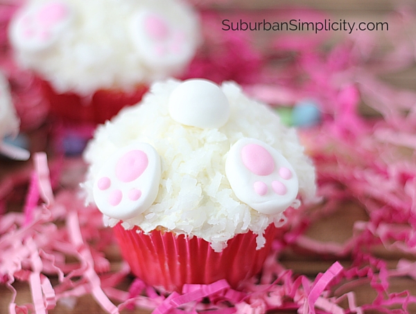 Easy And Adorable Bunny Cupcakes Easter Dessert Idea