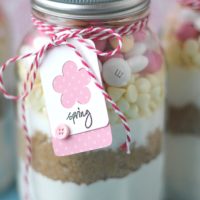 Easter Cookies in a Jar DIY recipe