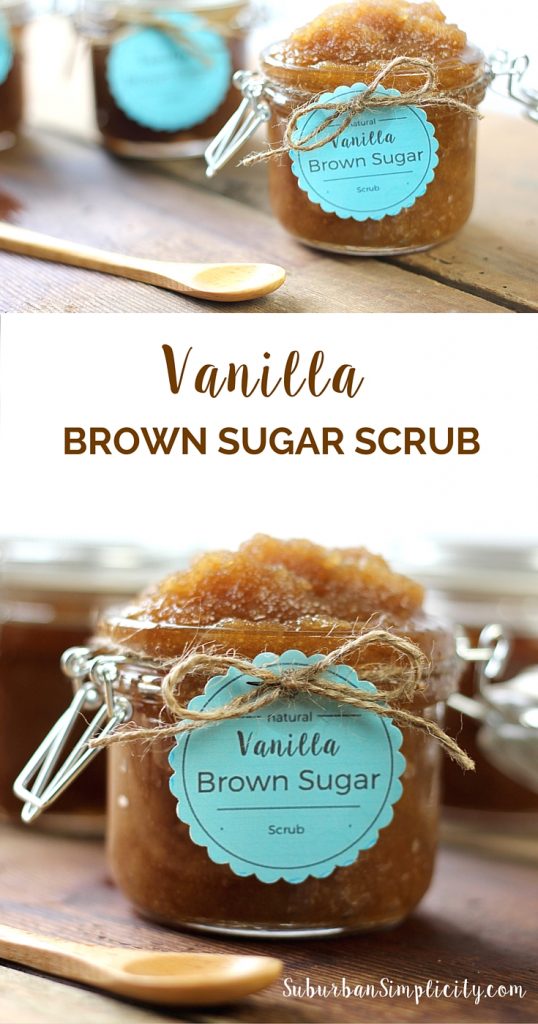 Simple Vanilla Brown Sugar Scrub | DIY Beauty Product