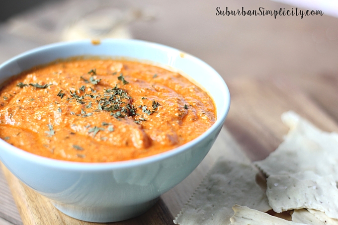 Roasted Red Pepper and Artichoke Dip recipe