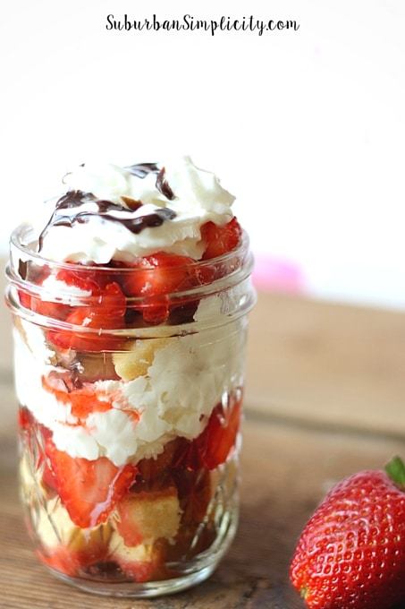 Strawberry Shortcake In A Jar -suburban Simplicity