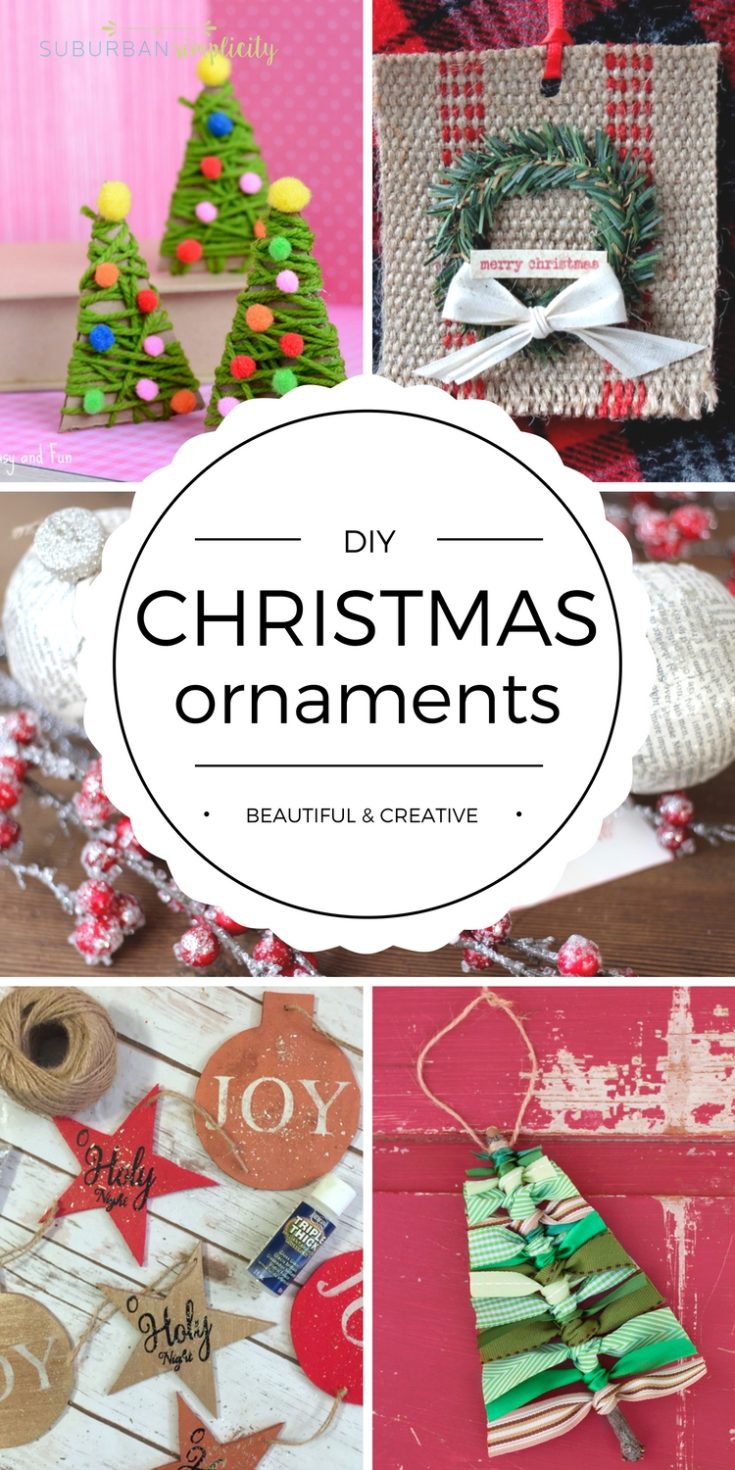 DIY Christmas Ornaments Homemade Ornament Ideas   DIY Christmas Ornaments 1 735x1470 