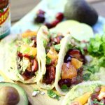 Duck Tacos with Cherry Orange Salsa is a flavorful summer recipe that'll wow your tastebuds. Sweet cherries, tart citrus, avocado, onions and chiles make the dish come alive!