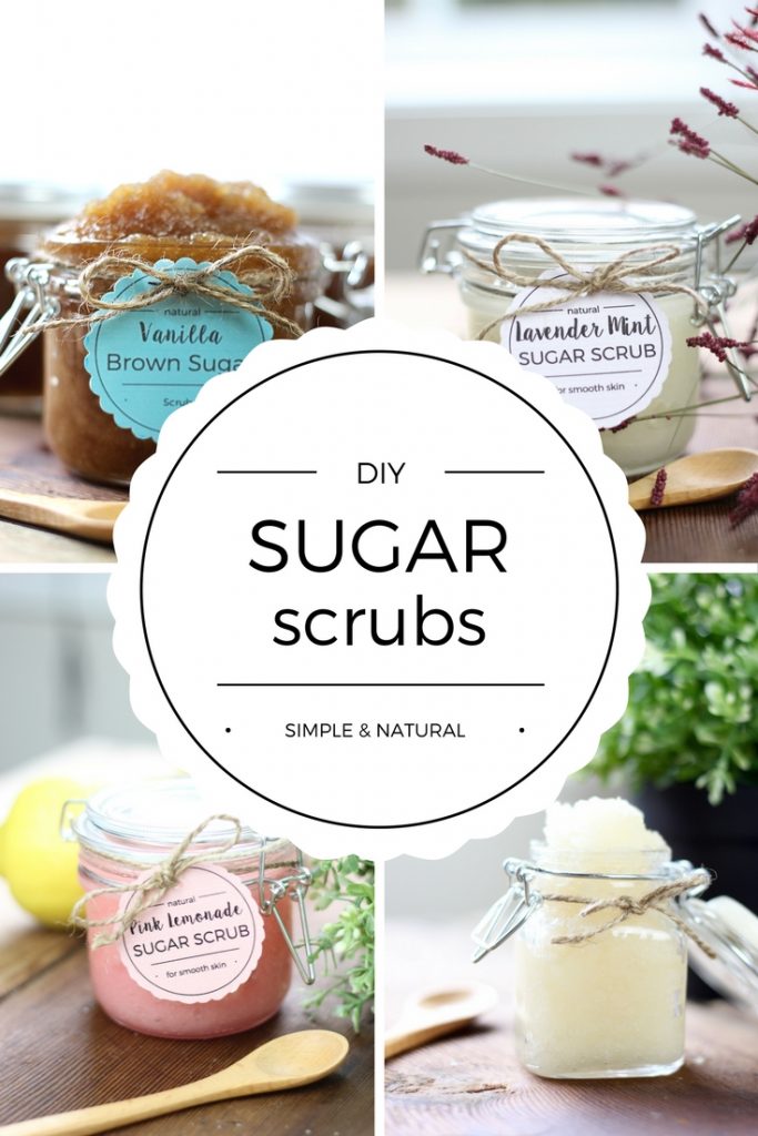 DIY Sugar Scrubs are easy and inexpensive to make. Plus, they're the perfect gift idea! So, banish dry, rough skin with this these DIY Sugar Scrub Recipes today! | DIY Natural Beauty Products