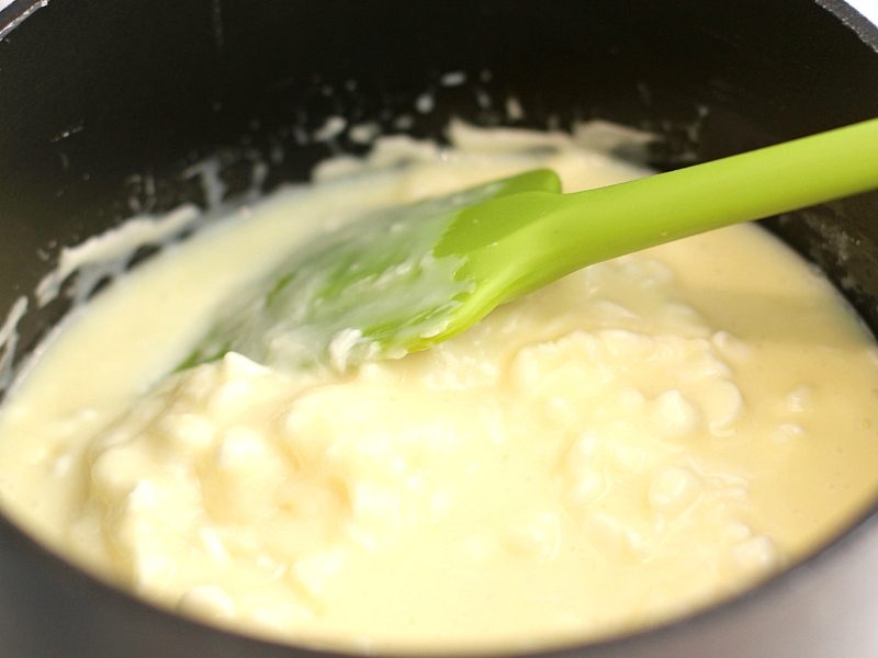 Oreo Fudge being cooked