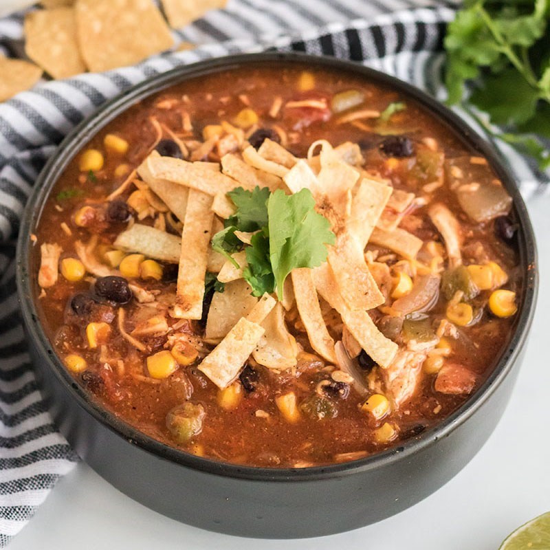 A bowl of crock pot stew