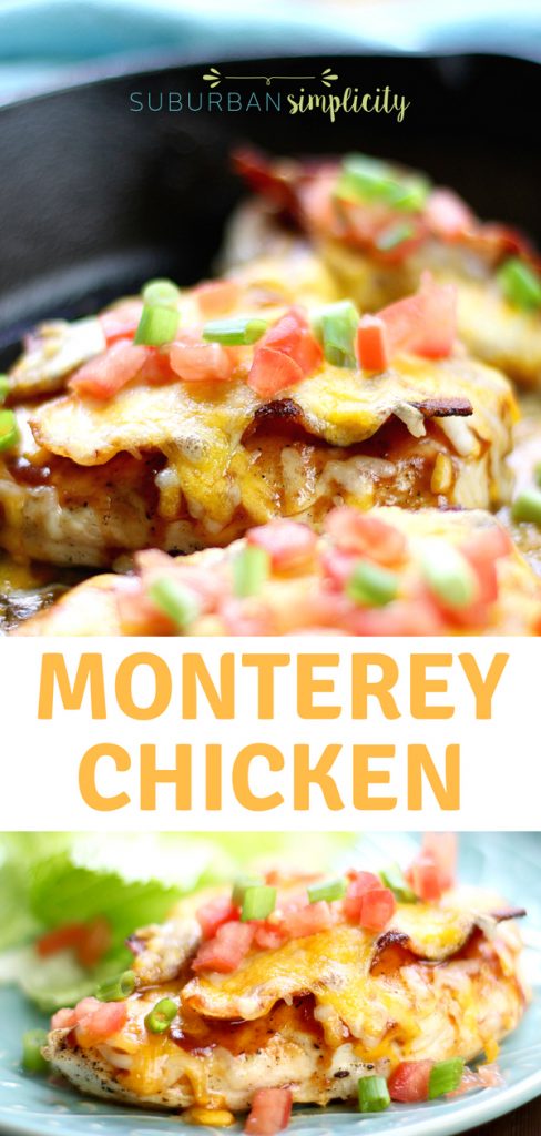 Monterey Chicken Skillet Recipe - Suburban Simplicity