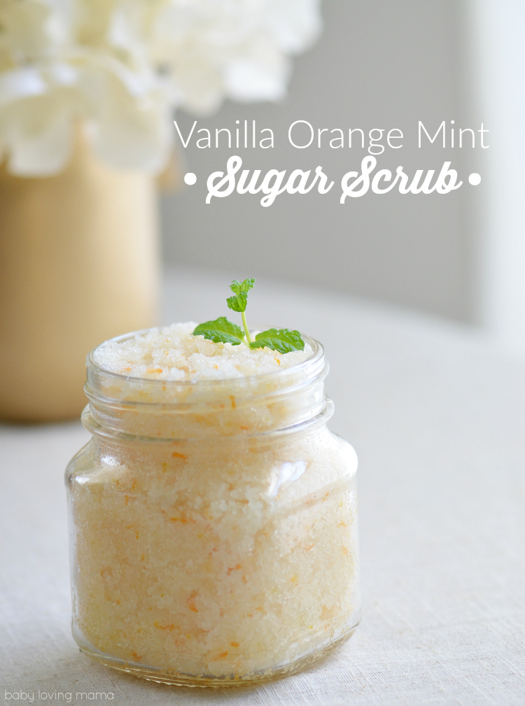 Vanilla Orange Mint Sugar Scrub