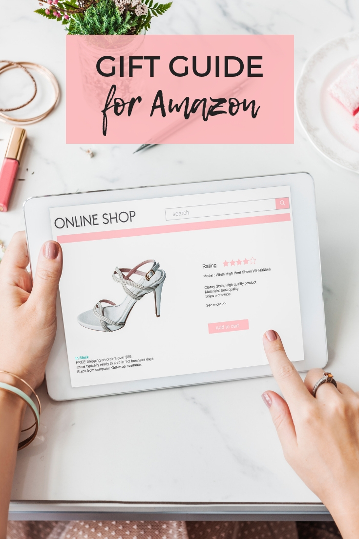 Here's your Gift Guide for Amazon that has some amazing gift ideas for everyone on your list!! Making holiday shopping easy and shop online!