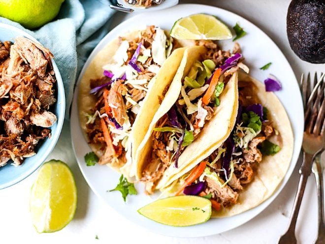 Easy Crock Pot Pulled Pork Tacos Suburban Simplicity