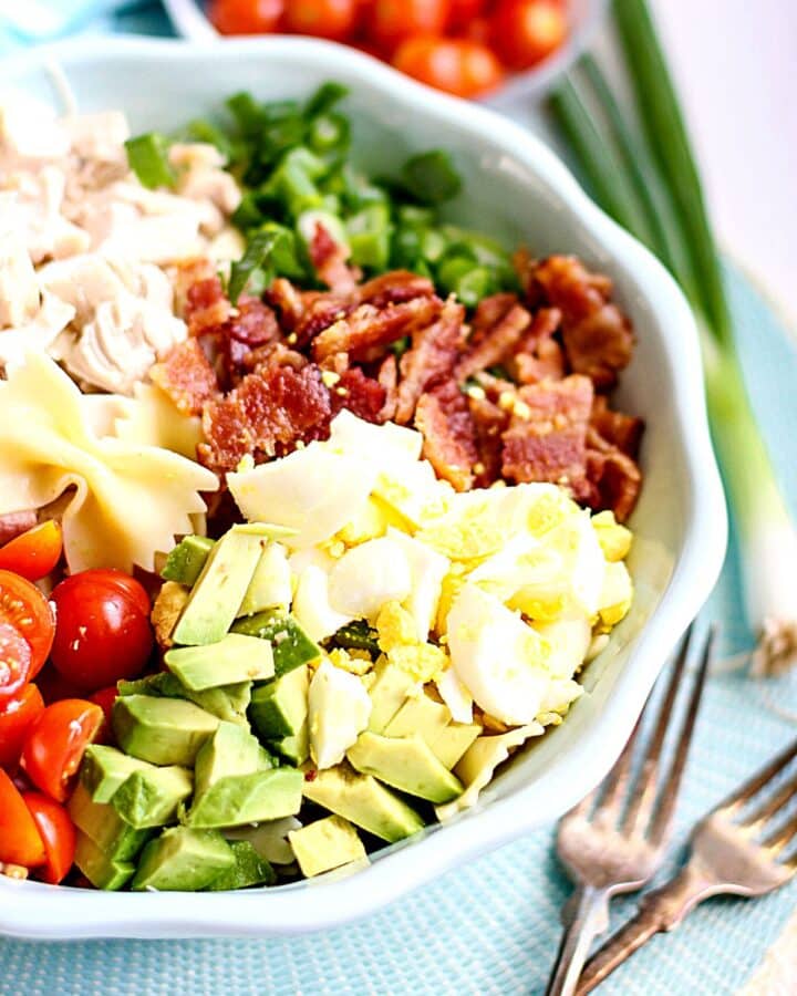 Cobb Pasta Salad Recipe - Suburban Simplicity