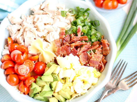 Cobb Pasta Salad Recipe - Suburban Simplicity