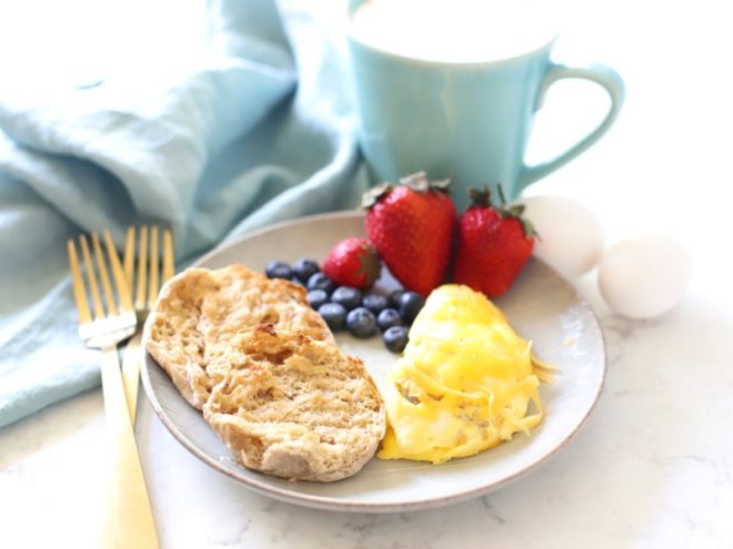 1-Minute Sausage and Cheese Omelet - Suburban Simplicity