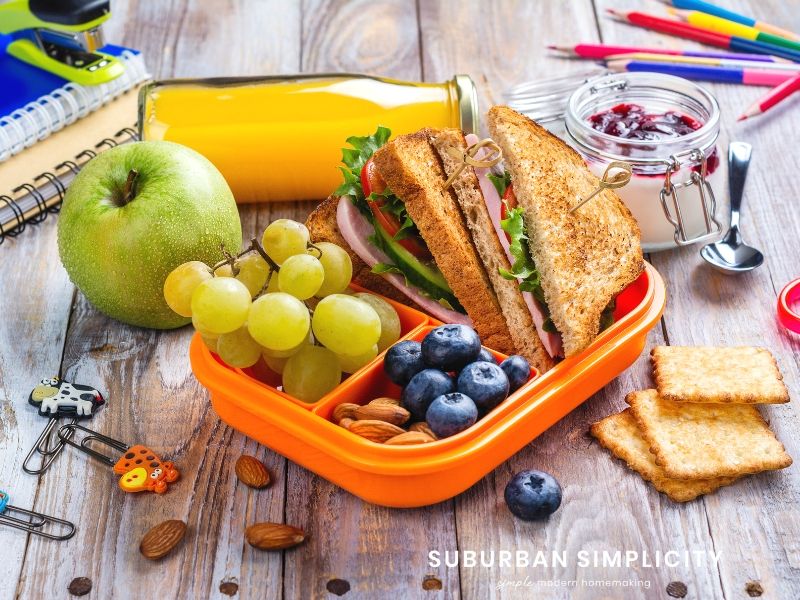 Tips for stress free school lunch prep