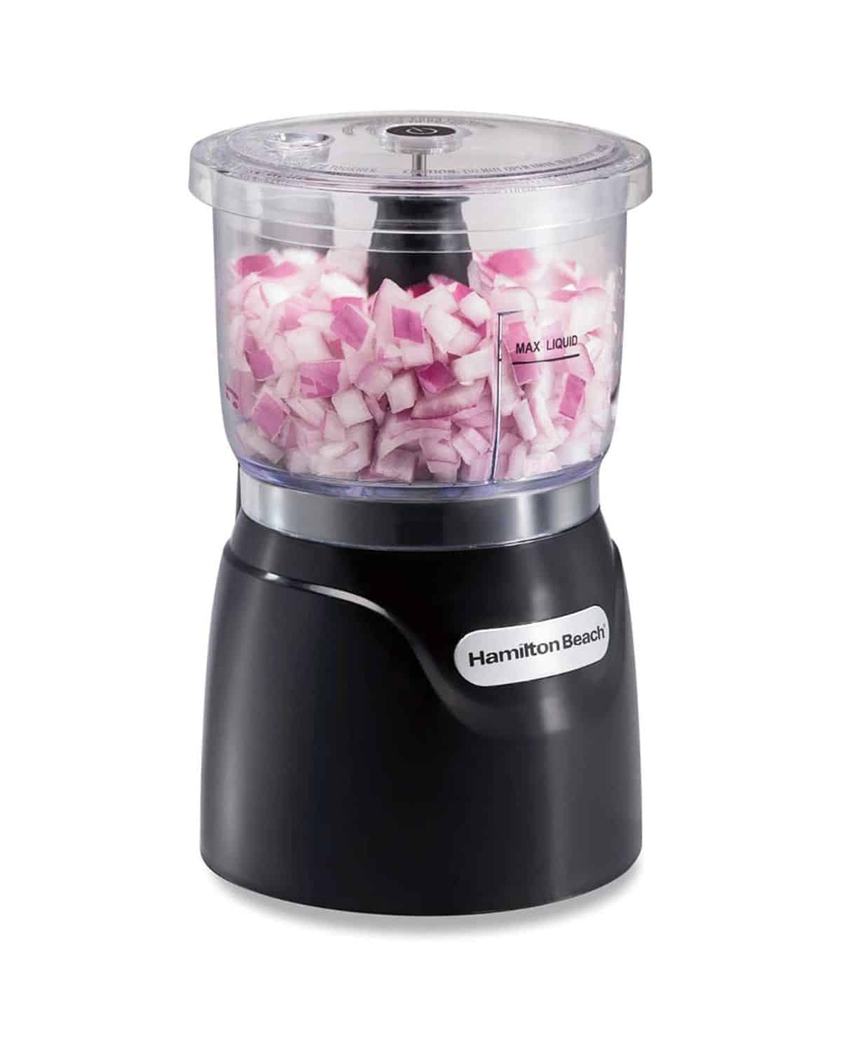 Image of a mini food processor.