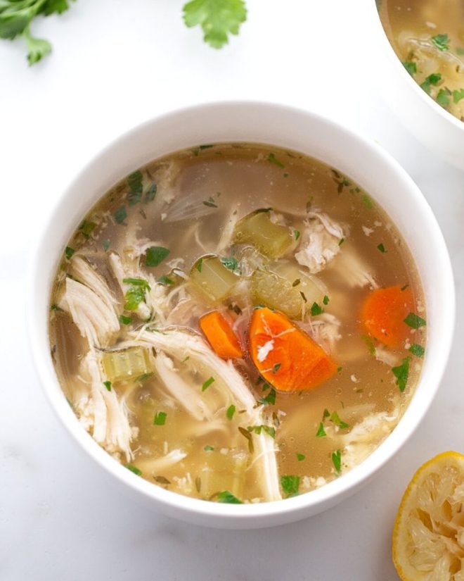 Best Homemade Chicken Soup Ever (30-minute Recipe) - Suburban Simplicity