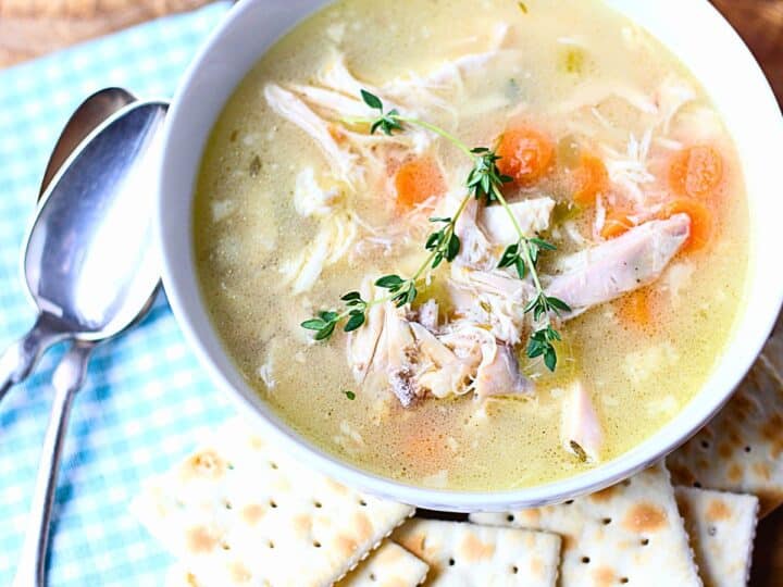 Best Homemade Chicken Soup Ever (30-minute recipe) - Suburban Simplicity