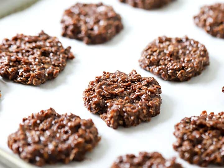 No-Bake Cookies without Peanut Butter - Suburban Simplicity