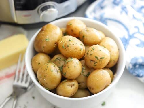 Instant Pot Baby Potatoes Recipe Suburban Simplicity   Potatoes In The Instant Pot 500x375 