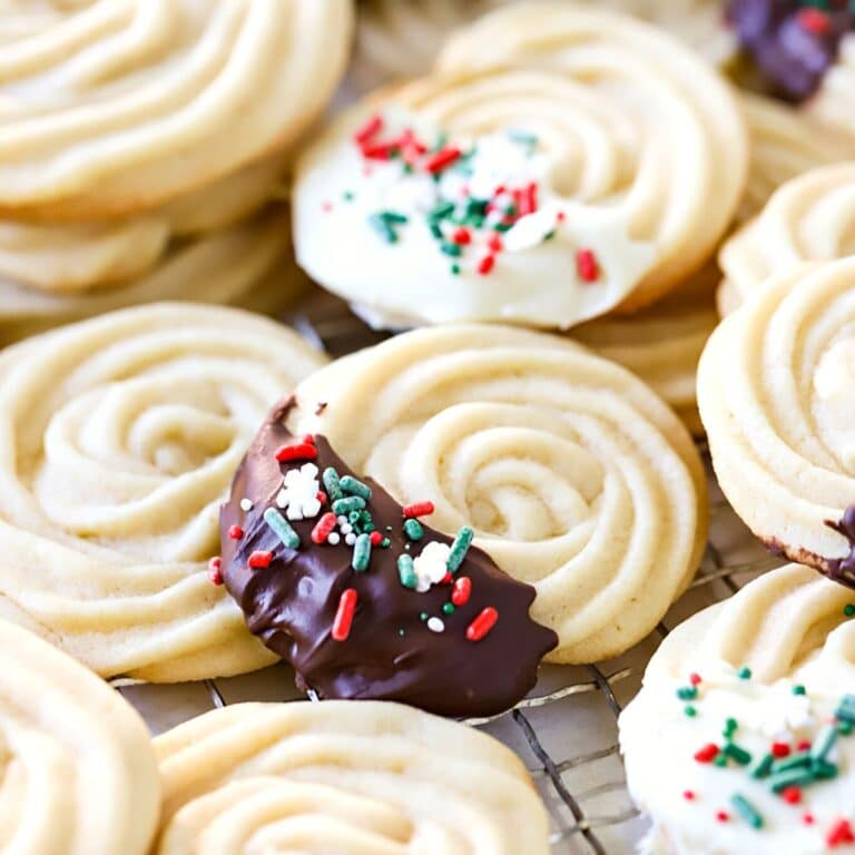 Old Fashioned Butter Cookies - Suburban Simplicity