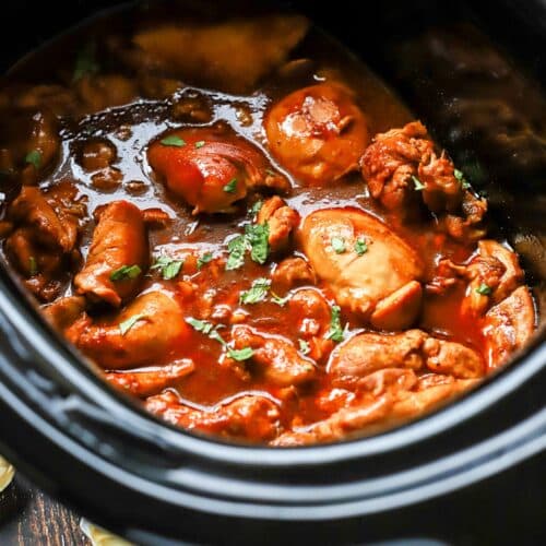 Crockpot bbq chicken outlet thighs