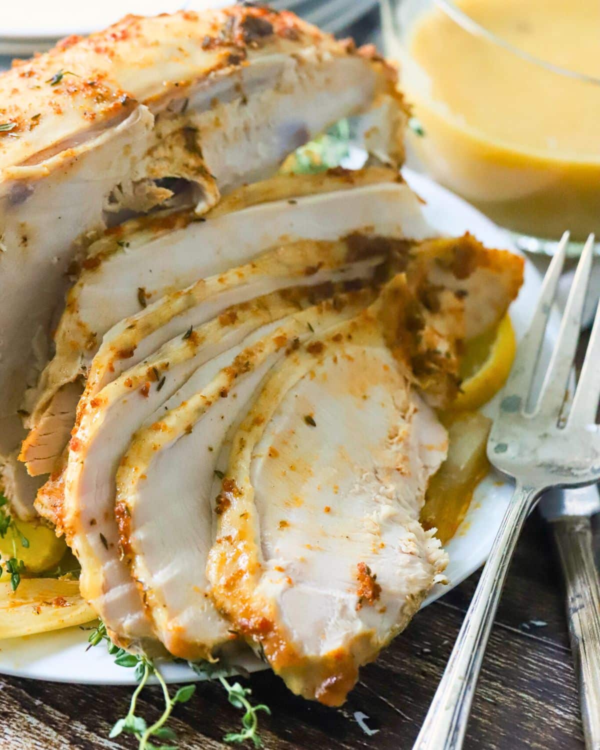 Slow Cooker Turkey Breast Recipe (Easy & Juicy) - Suburban Simplicity