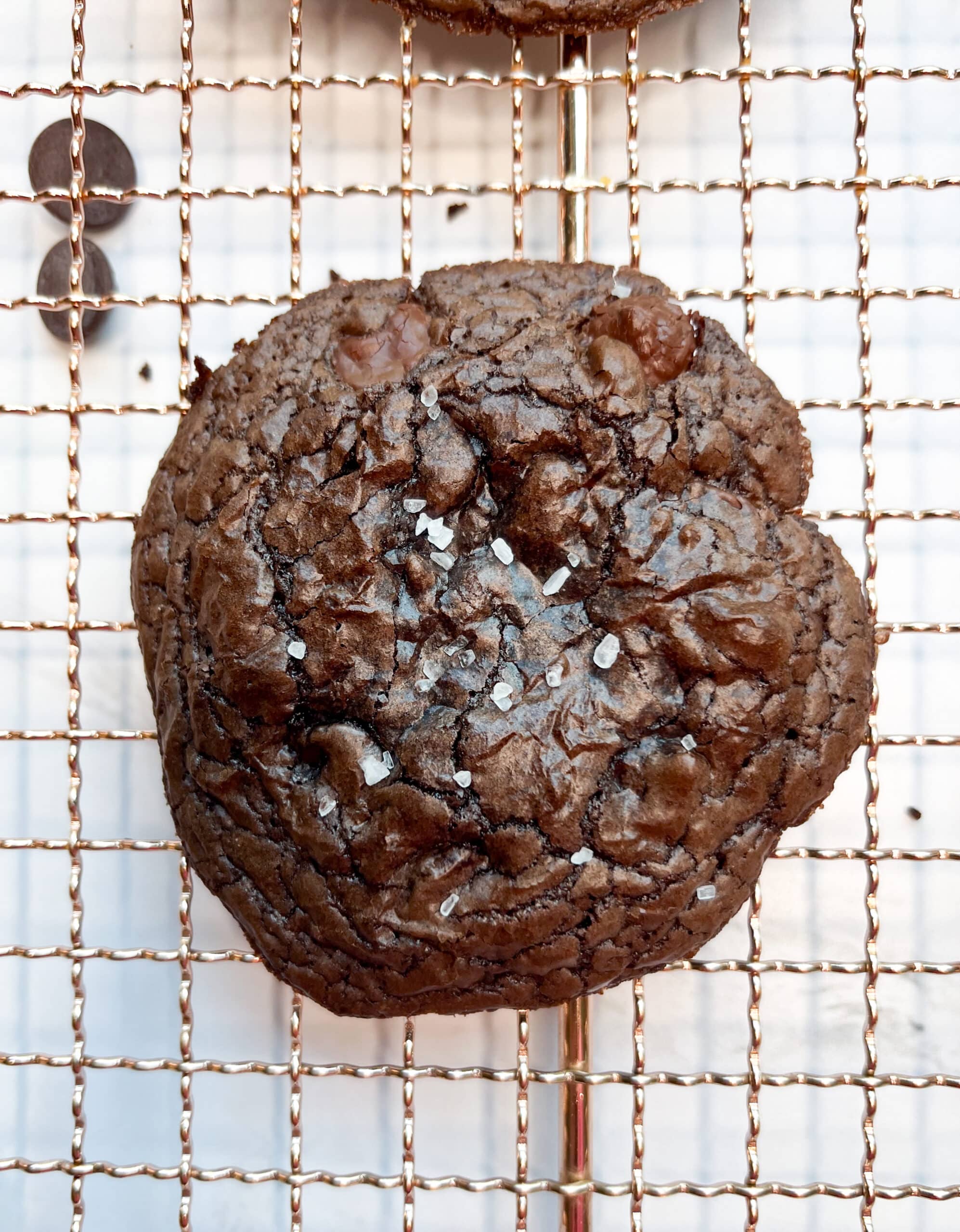 Brownie Mix Cookies Close-up